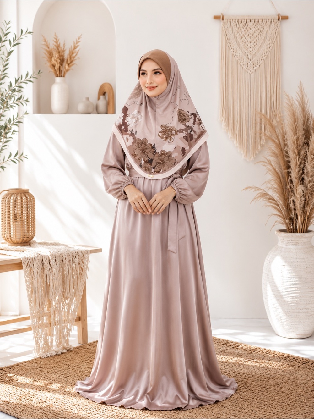 Muslim modest  Ready-to-Wear Hijab Adult Breathable Instant Hijab scarf Islamic - Picture 2 of 3